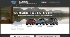 Desktop Screenshot of kentcityford.com